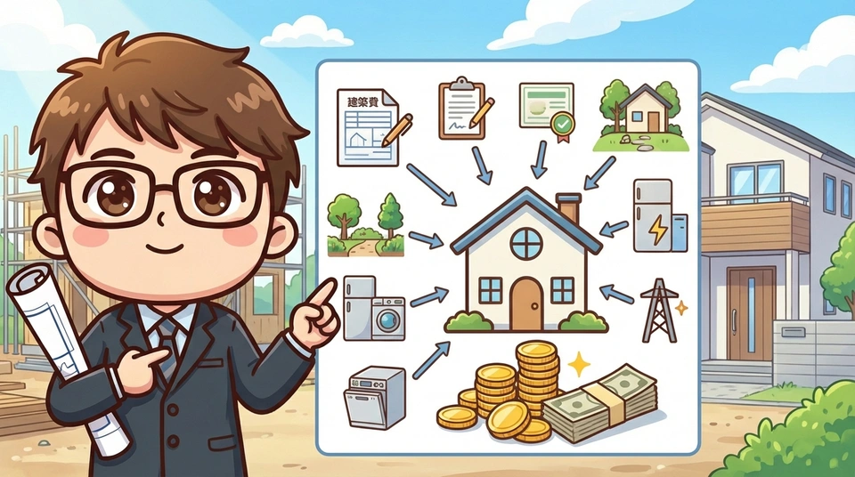 注文住宅の諸費用は総額の5〜10%