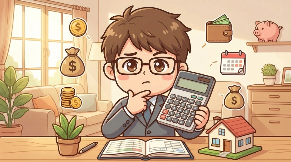 ステップ1：月々の返済可能額を計算する