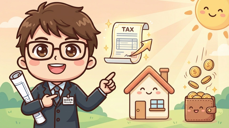 住宅ローン減税で月々の実質負担を減らす