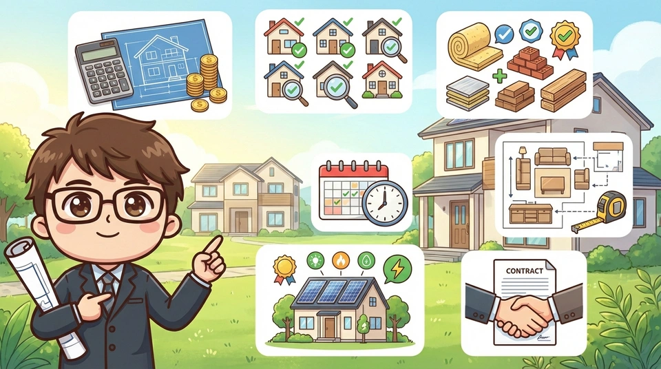 ローコスト住宅で後悔しないための7つの対策