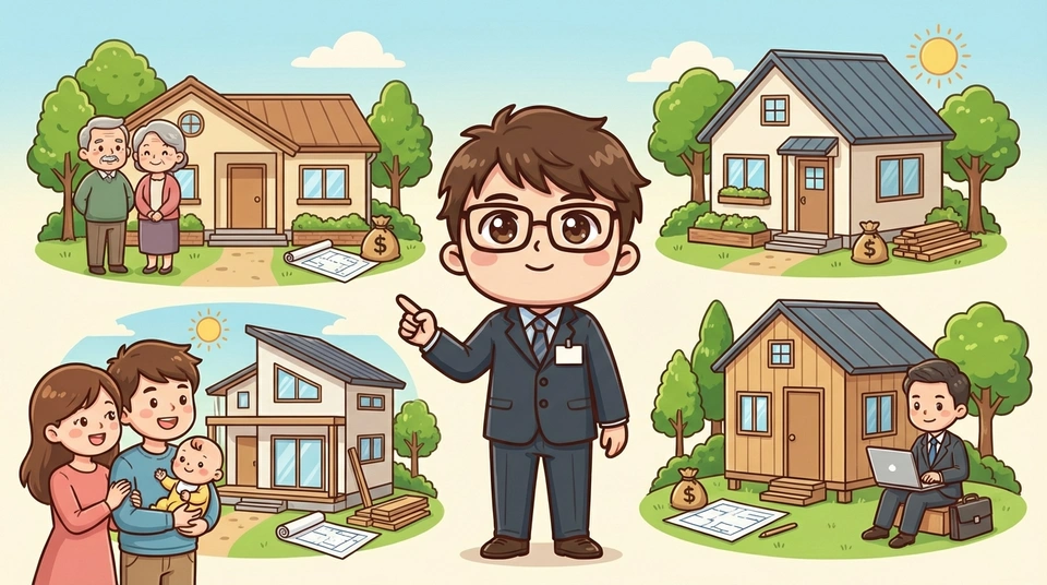 ペルソナ別：ローコスト住宅の判断基準