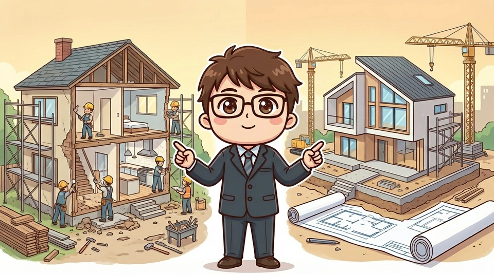 中古リノベーションと注文住宅の基本的な違い