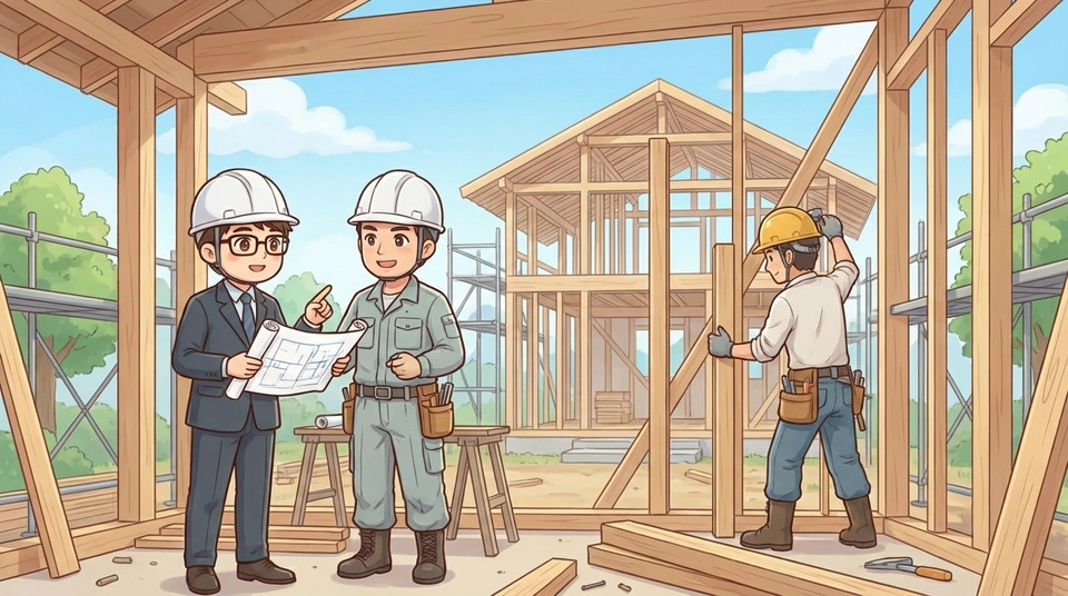 【フェーズ2】建築中の打ち合わせで聞くべき質問