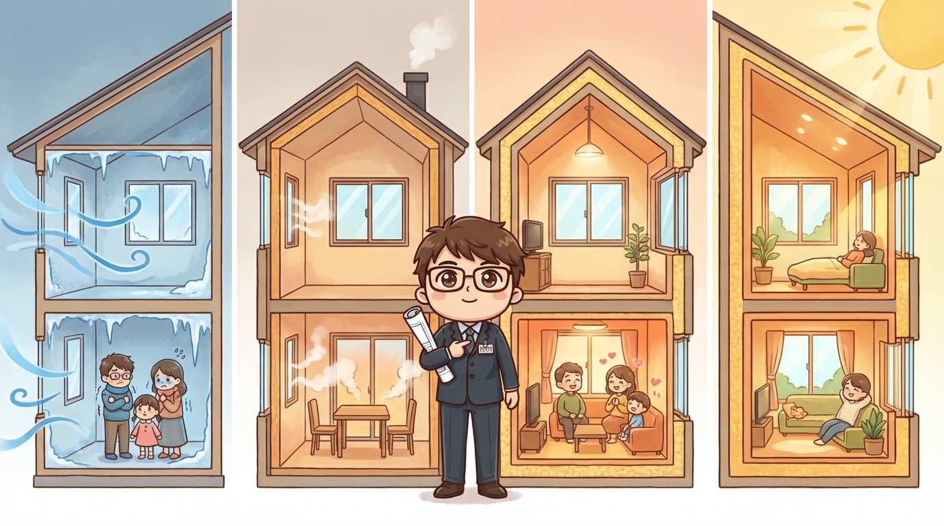 断熱等級4・5・6・7の違いを比較