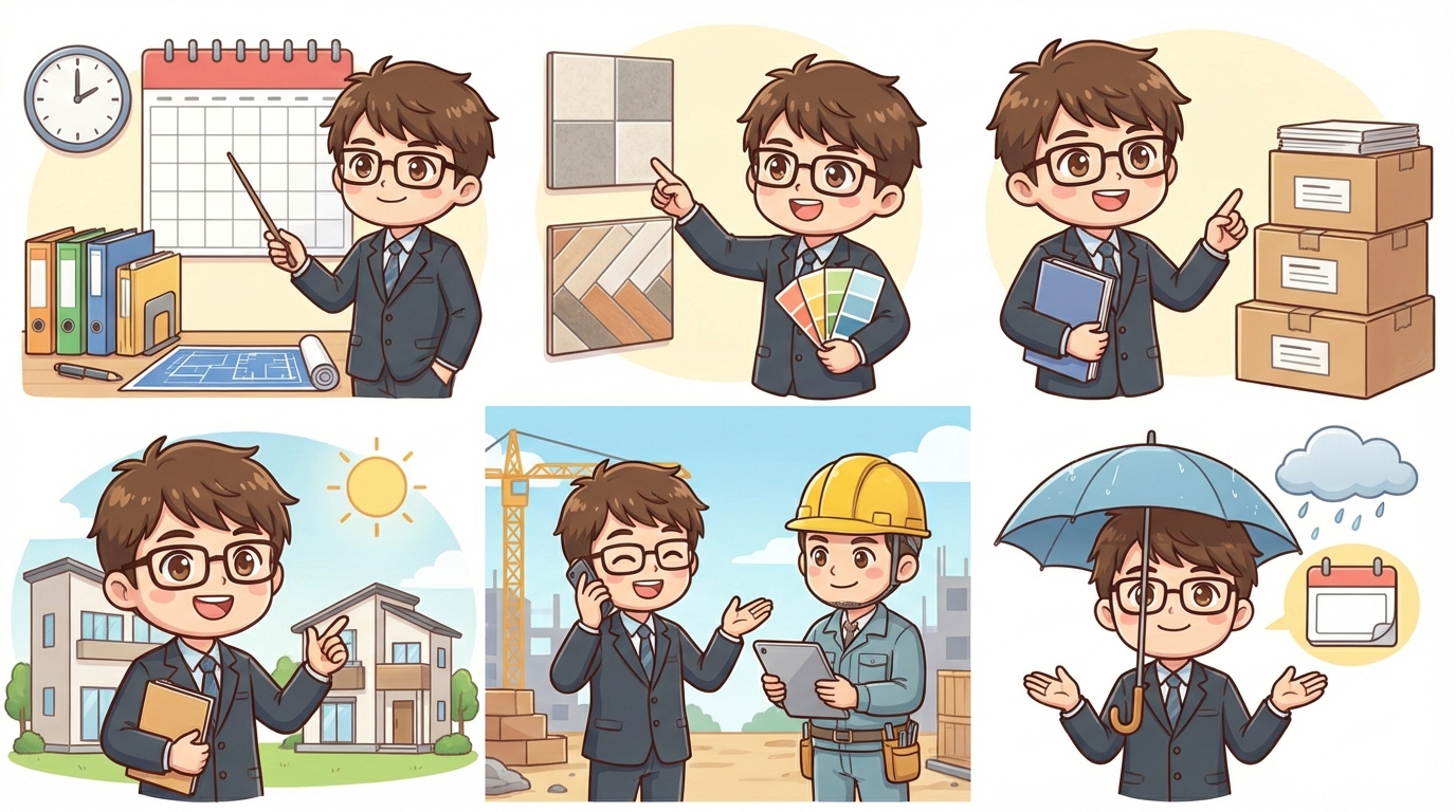 スケジュール通りに進めるための5つのコツ