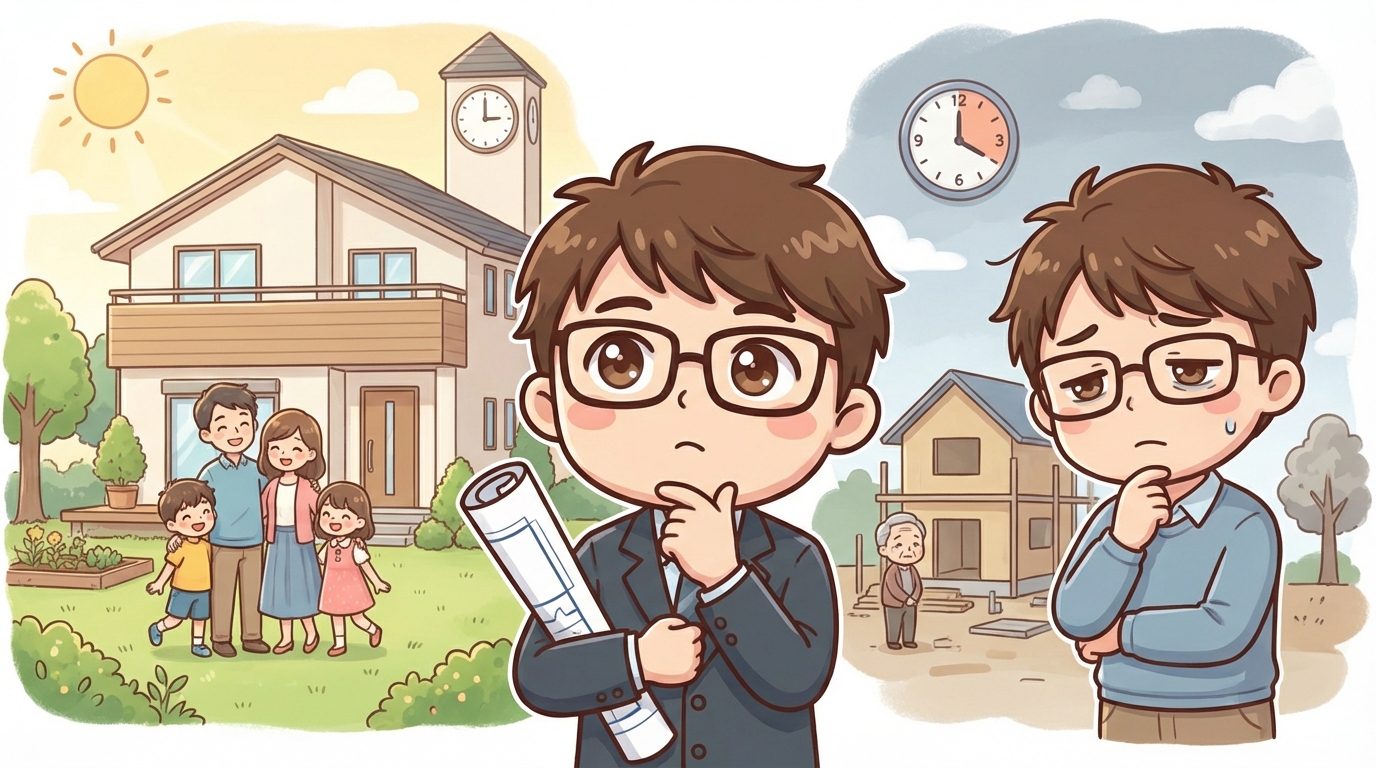 30代後半（35〜39歳）で家を建てるメリットとデメリット