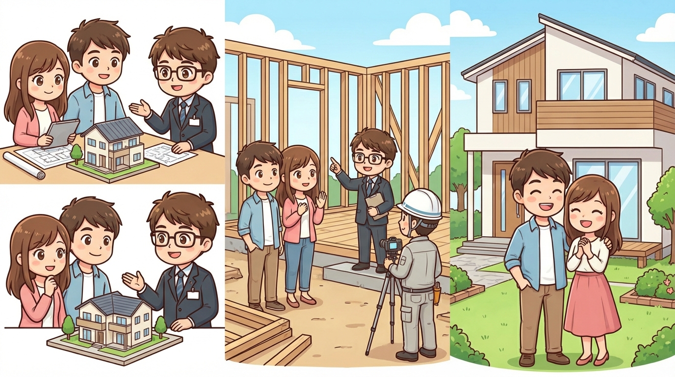 30代のタイミング別：家づくりの進め方