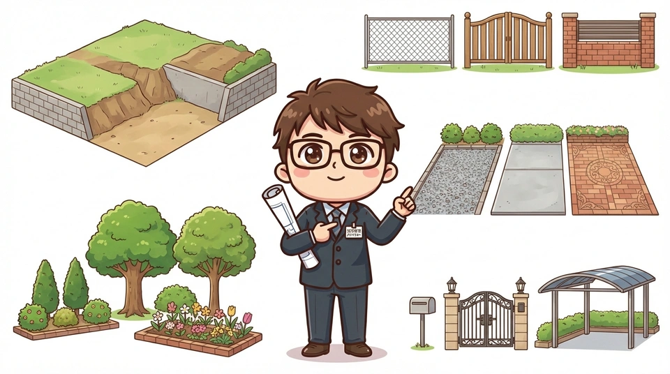 外構費用を左右する5つの要因