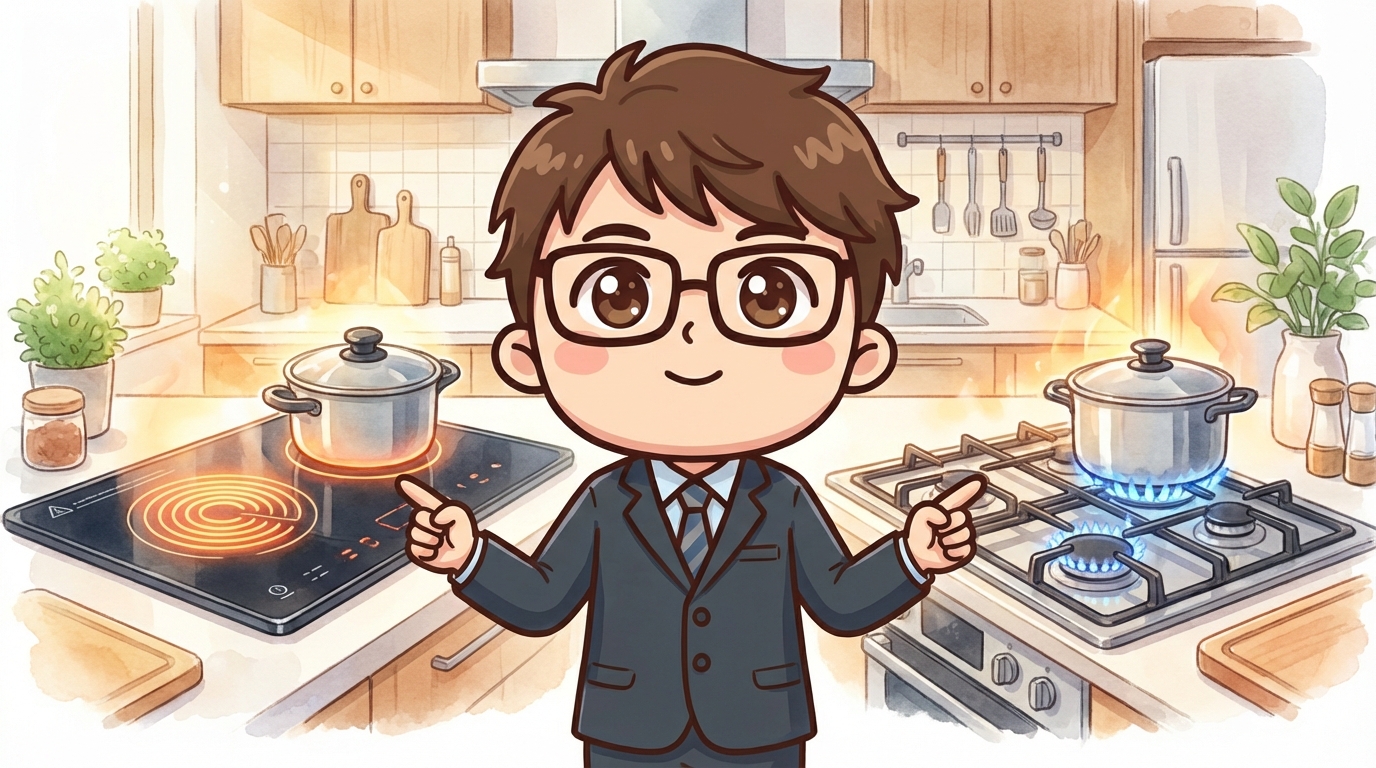 IHとガスコンロの選び方｜注文住宅ではどちらがおすすめ？