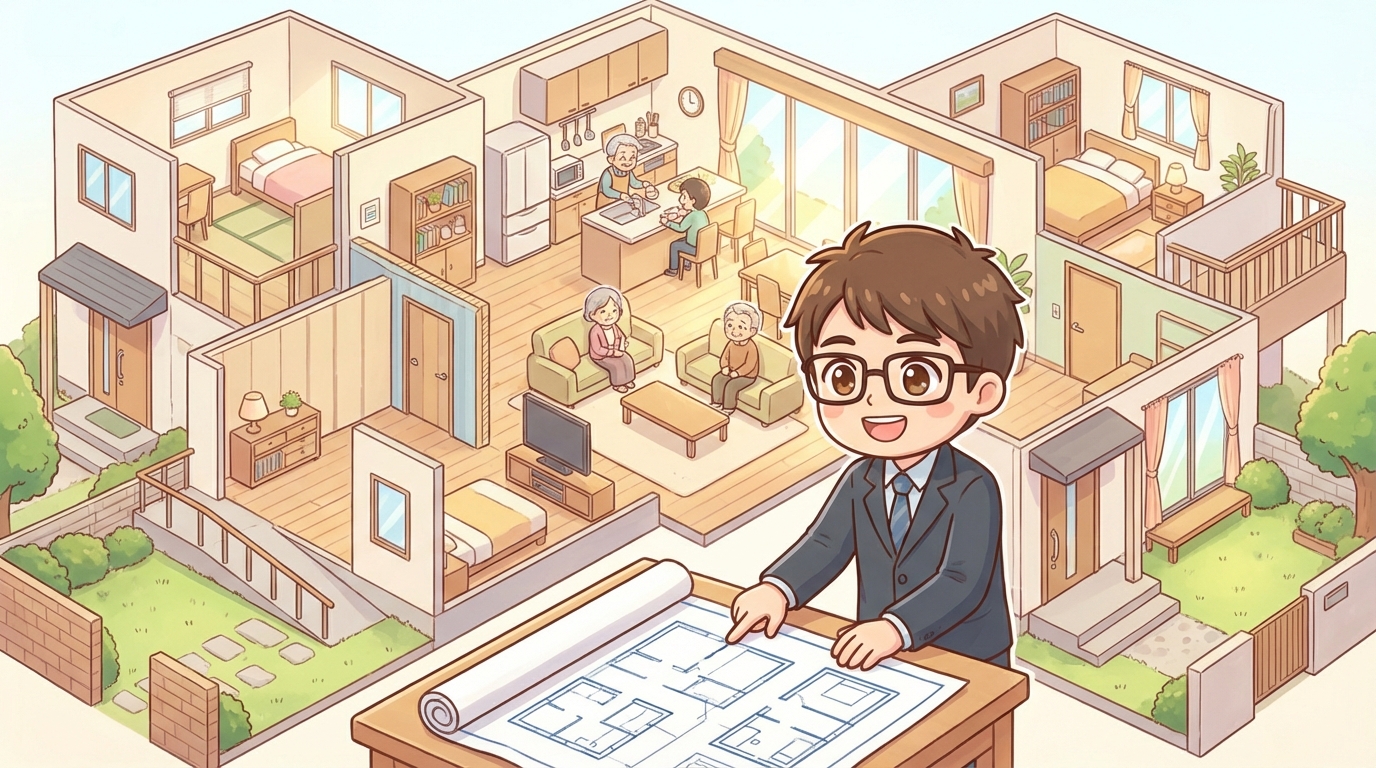 二世帯住宅を成功させるための間取りの工夫