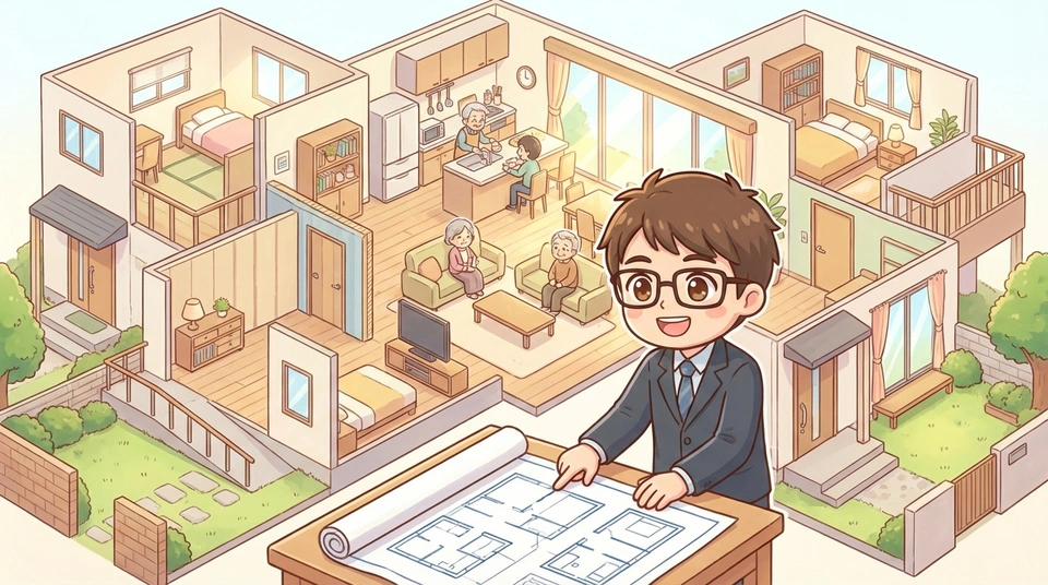 二世帯住宅を成功させるための間取りの工夫