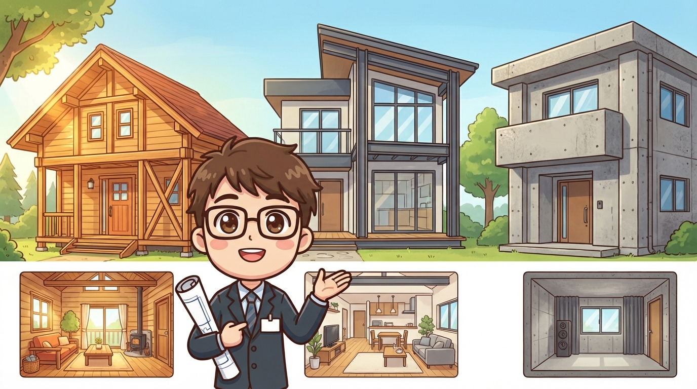 あなたに最適な構造はどれ？タイプ別おすすめ