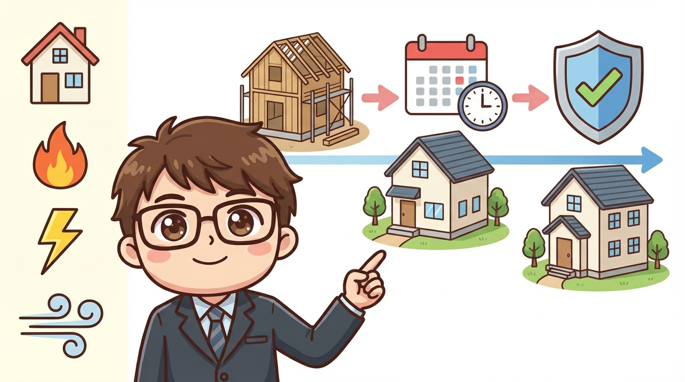 火災保険の基本と加入のタイミング