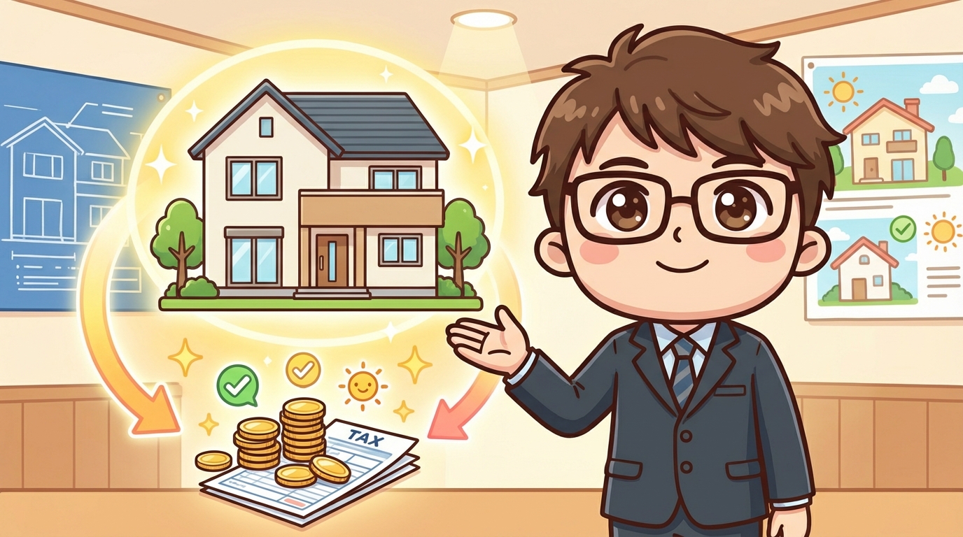 新築住宅の固定資産税軽減措置を詳しく解説