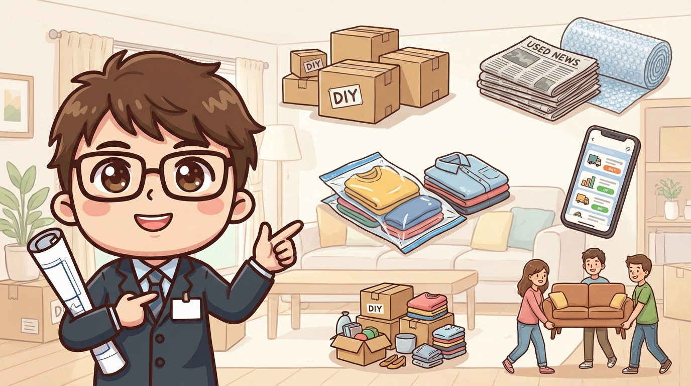 引越し費用の節約ポイント