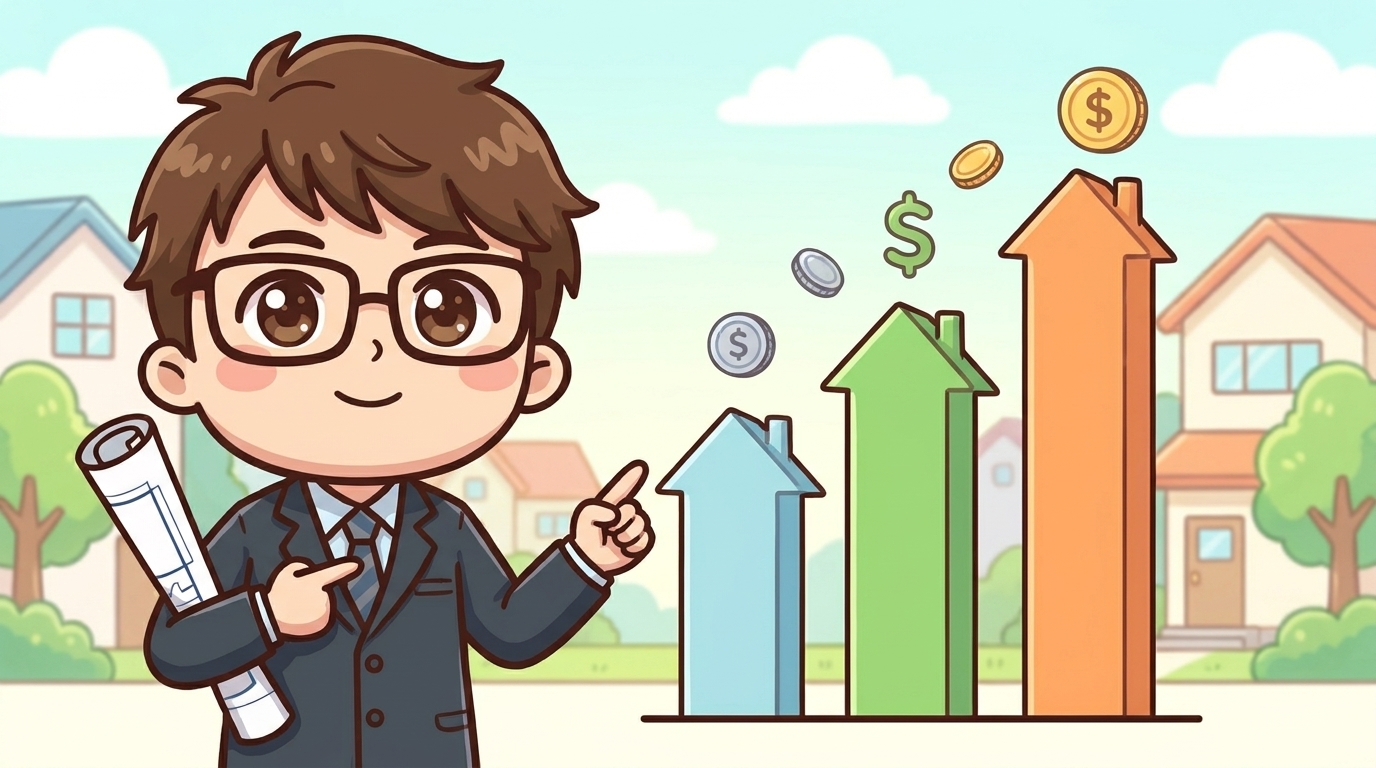 他社との坪単価比較
