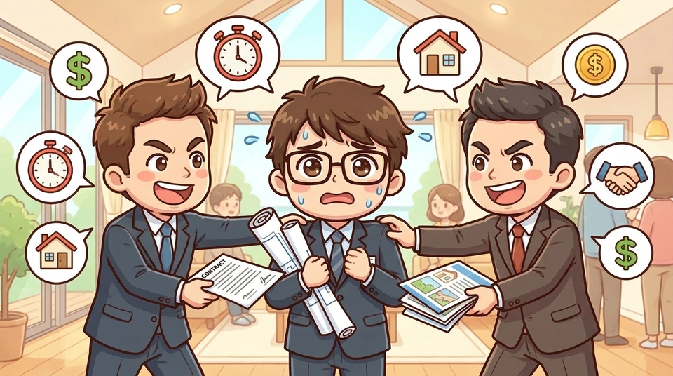 やめた理由③：営業のプレッシャーが強かった