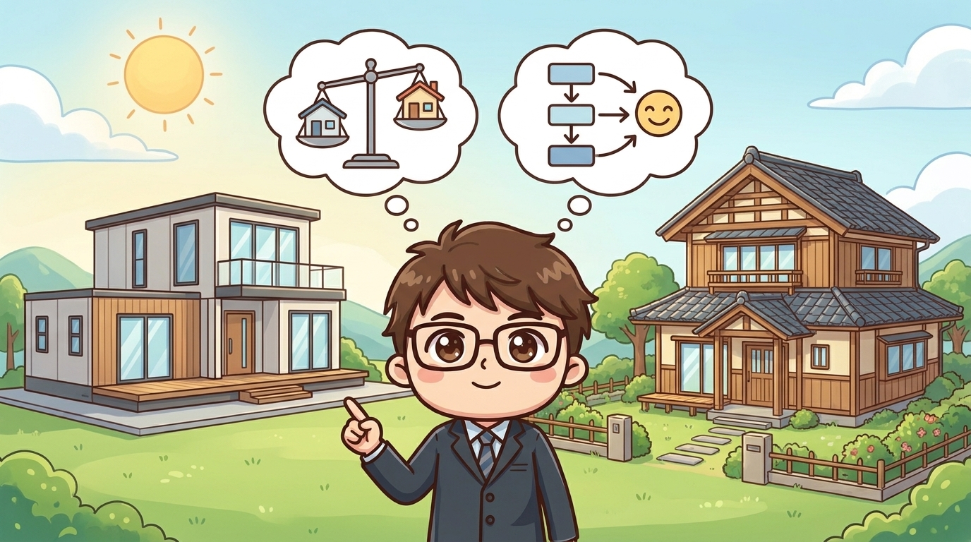 【住まぽち利用者の実例】両社で見積もりを取った人の判断プロセス