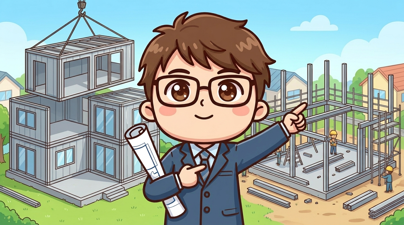 鉄骨ユニット工法とは？他社との違い