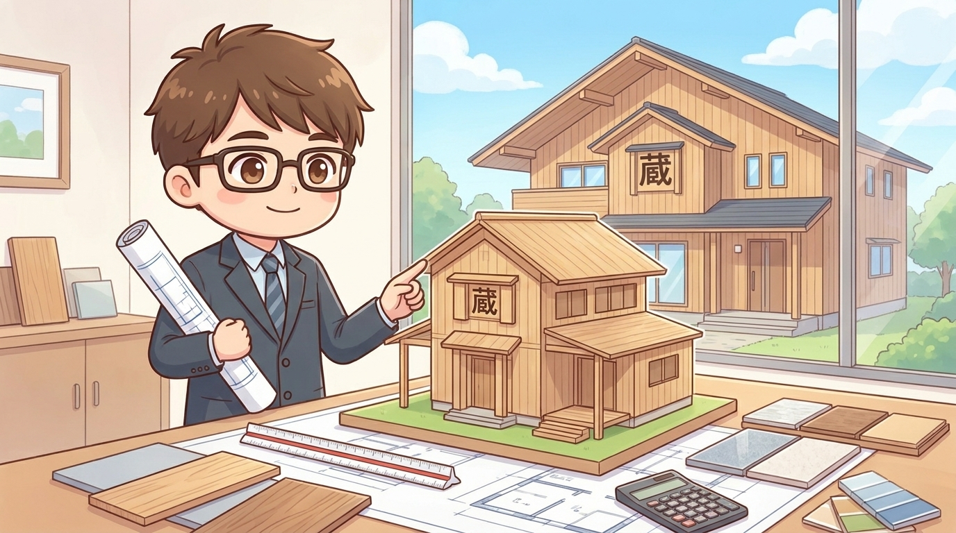 【住まぽち利用者の実例】GENIUS 蔵あり・32坪の見積もり