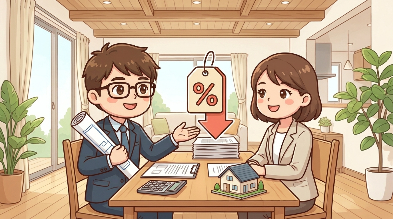 ミサワホームの値引き交渉のコツ