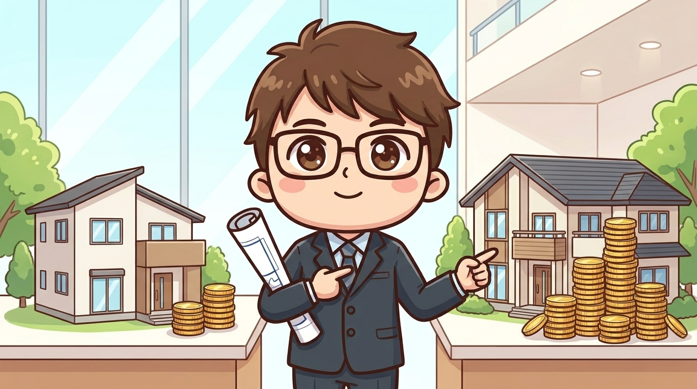 アイ工務店と大手ハウスメーカーの価格差