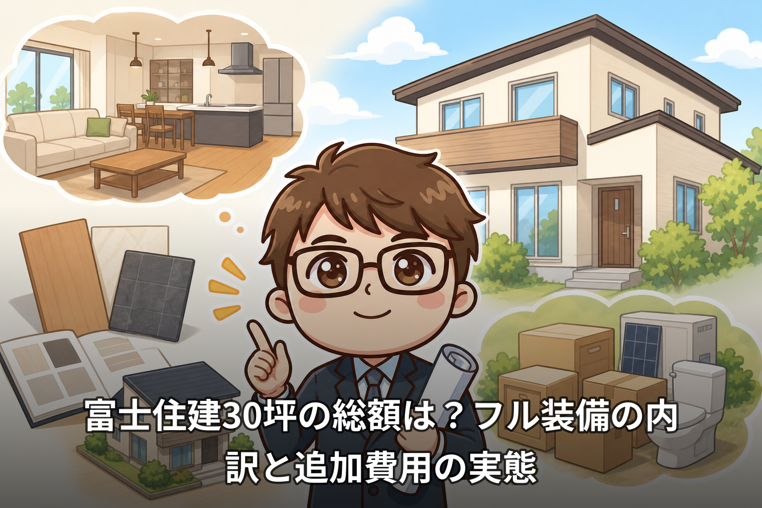 富士住建フル装備いらないものは?総額と内訳