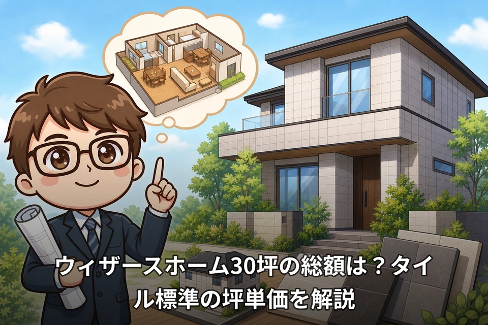ウィザースホーム坪単価が安い理由と見積もり内訳