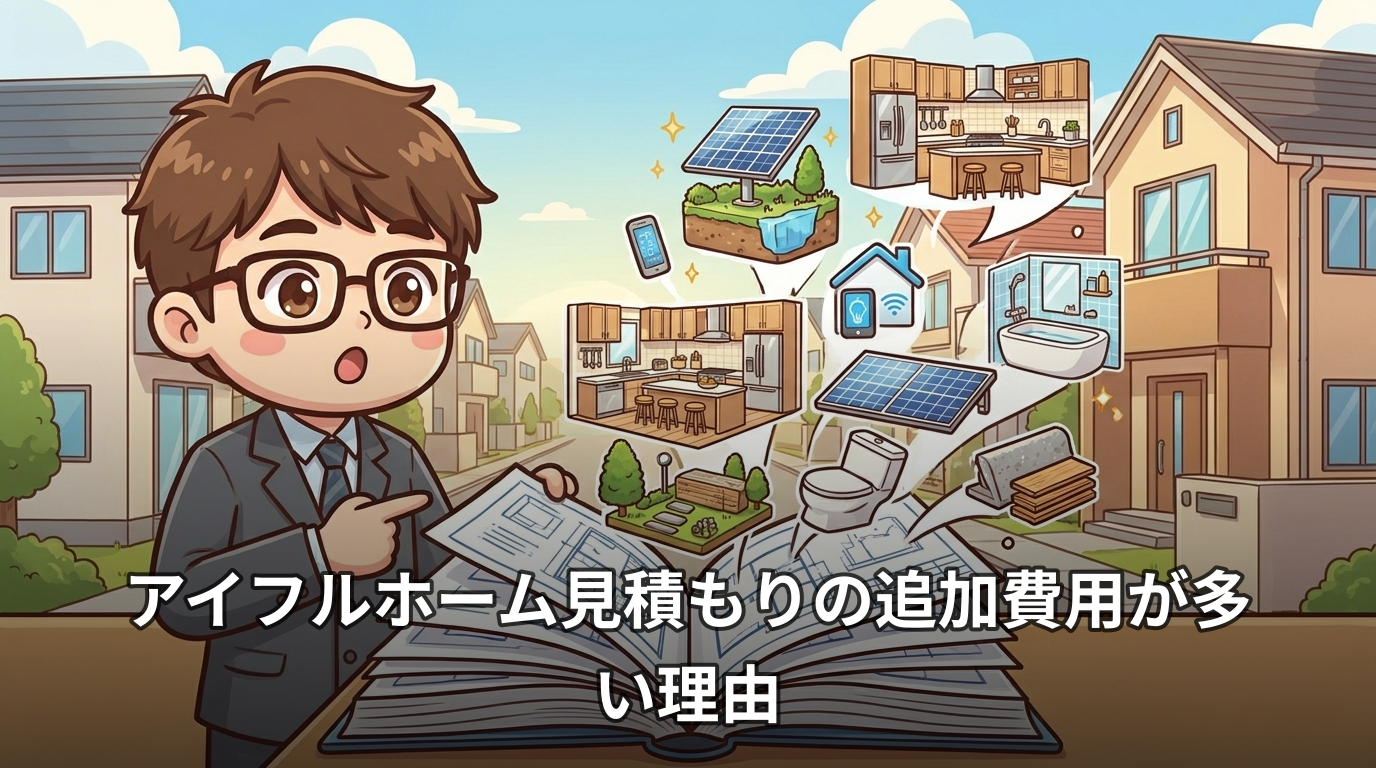 アイフルホーム見積もりの追加費用が多い理由