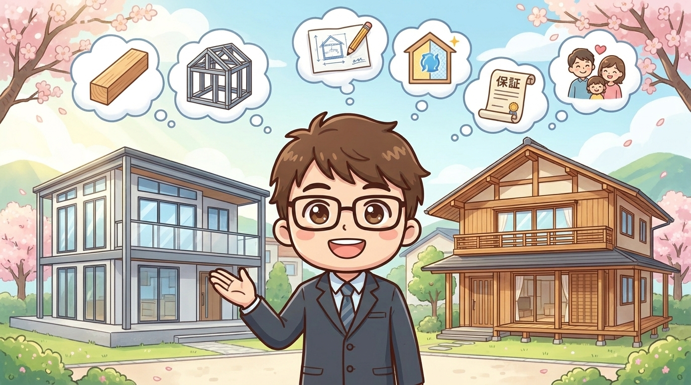 積水ハウスと住友林業で迷った人が選んだ決め手ランキング