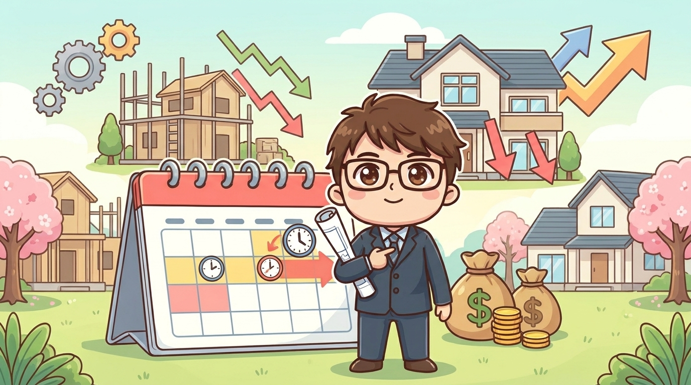 ダイワハウスの決算期はいつ？値引きが動くタイミング