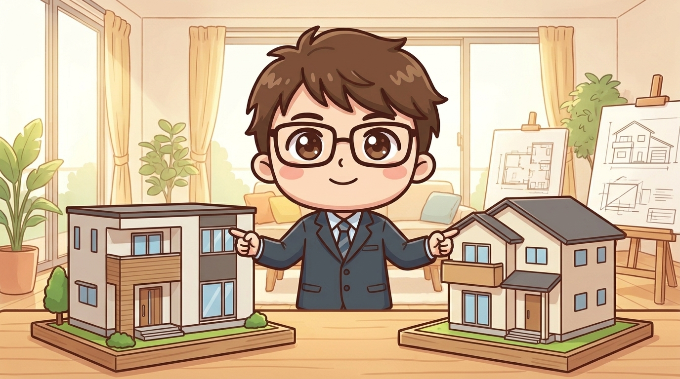 ヘーベルハウスの平屋と他社平屋の総額比較