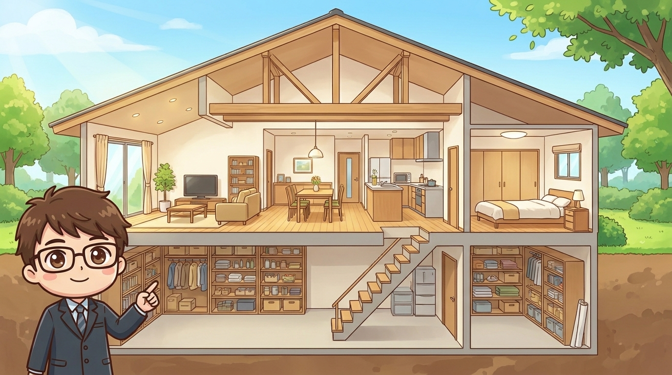 ミサワホーム平屋×蔵の間取り実例｜30坪でどう収まる？