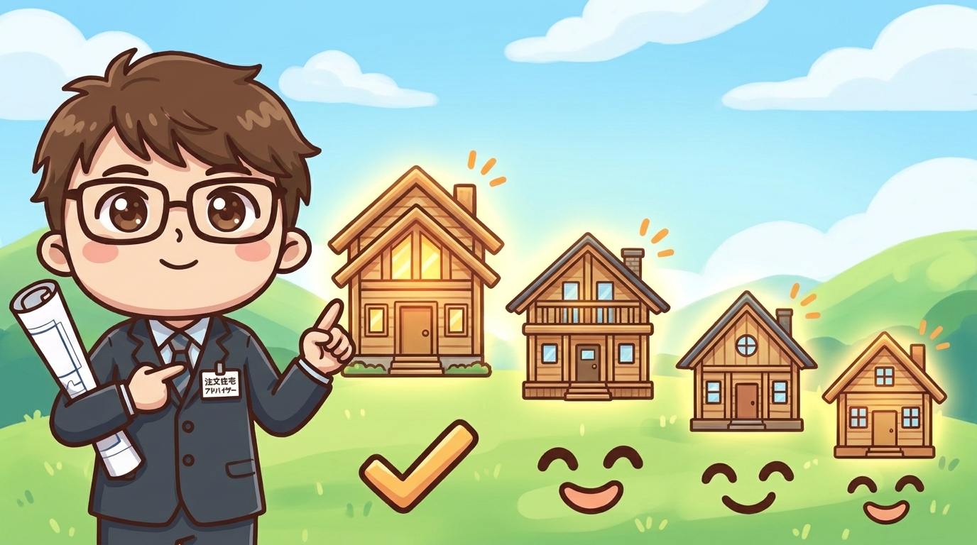 木造住宅ハウスメーカーランキング|相談者の満足度で並べ替え