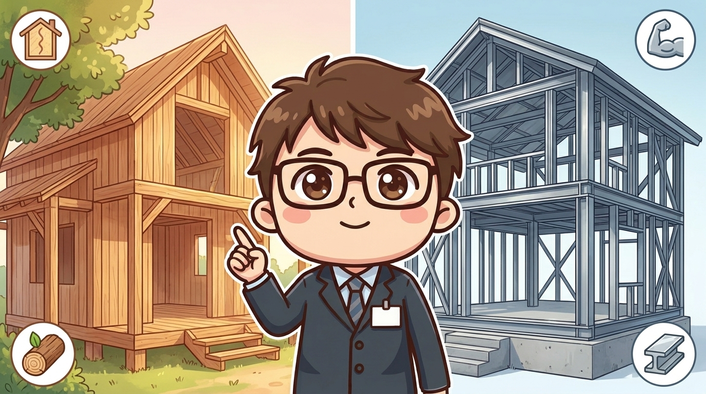 木造と鉄骨で迷った場合の判断基準