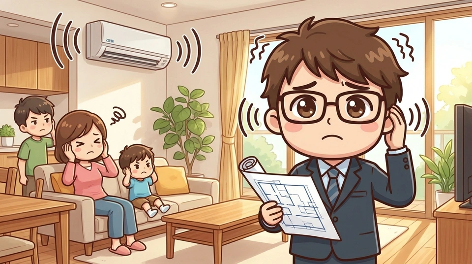 Z空調がうるさいと感じるのはどんなケース？