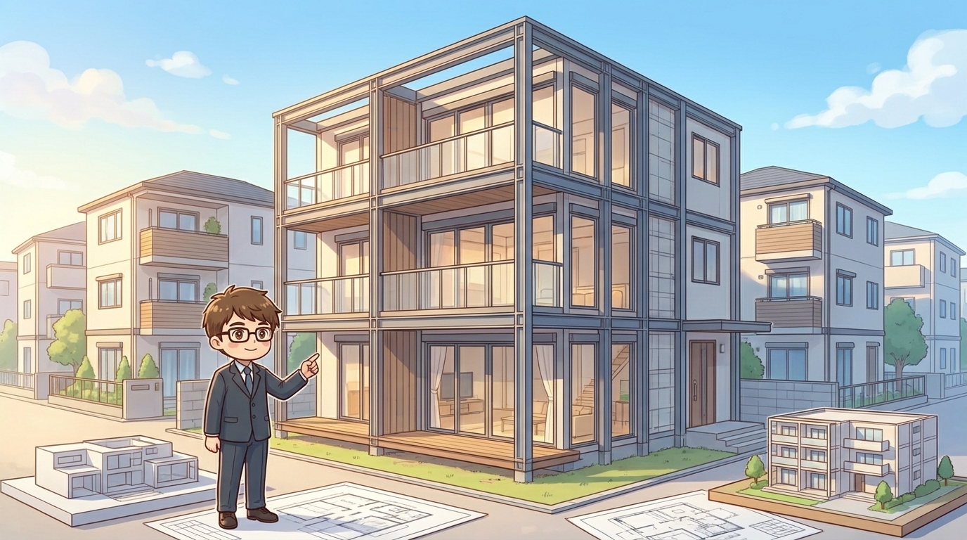 積水ハウスの3階建て費用はいくら?坪単価と総額の実態