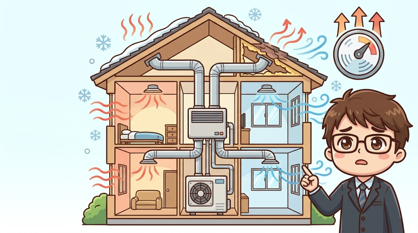 積水ハウスのエアシーズンの電気代が高い理由