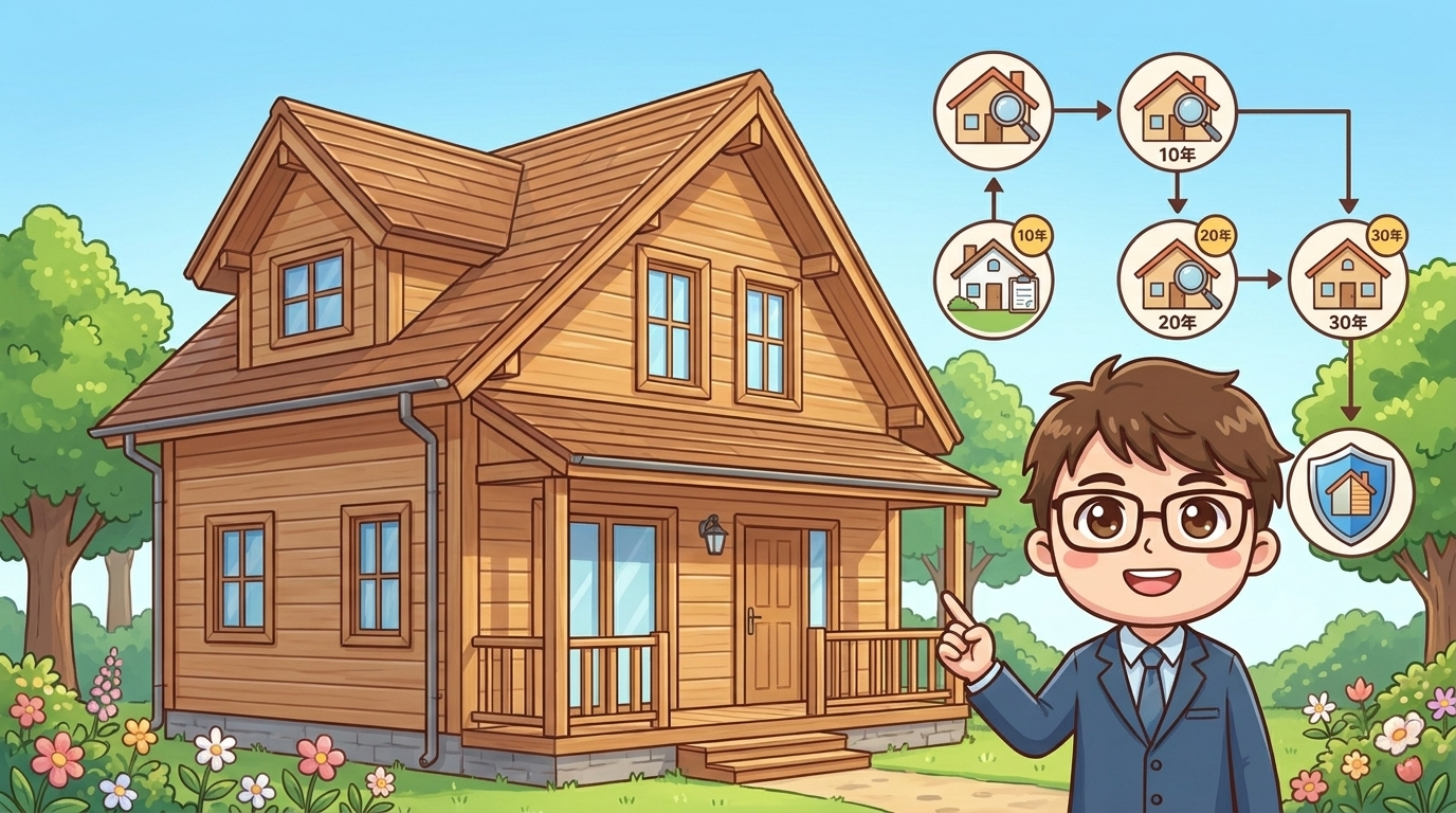 住友林業のメンテナンスプログラムと外壁保証の仕組み