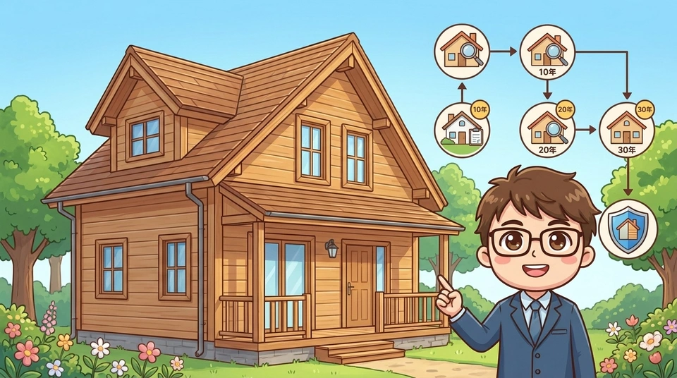 住友林業のメンテナンスプログラムと外壁保証の仕組み