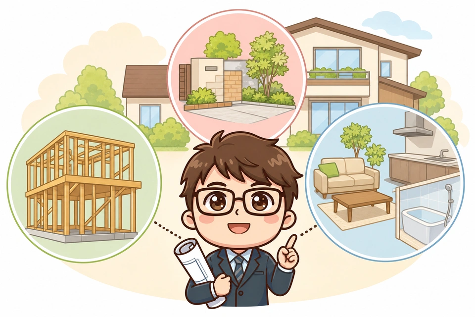 30坪の総額シミュレーション：内訳を3つに分けて計算
