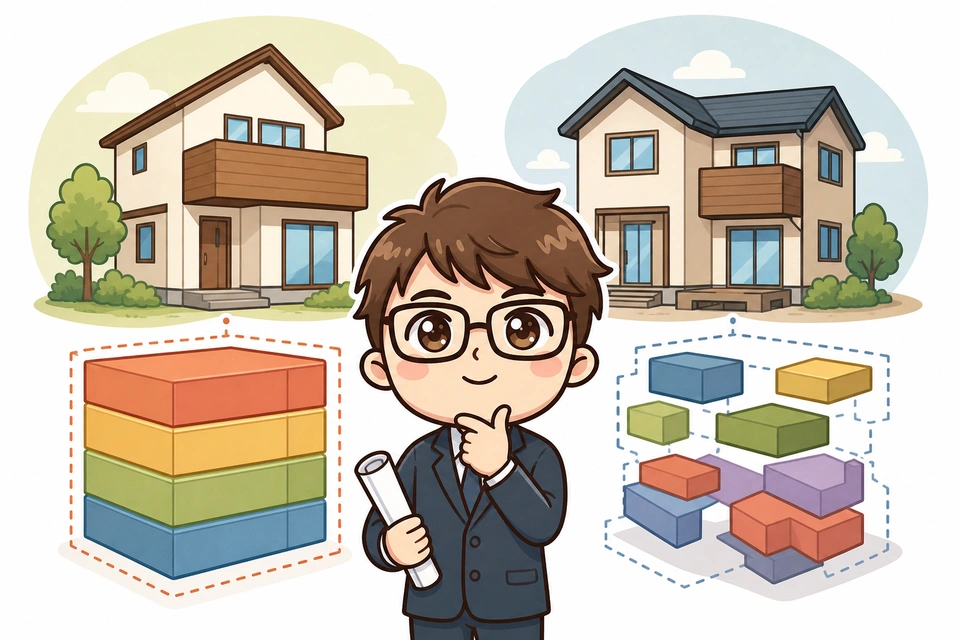 一般的な注文住宅との費用構造の違い