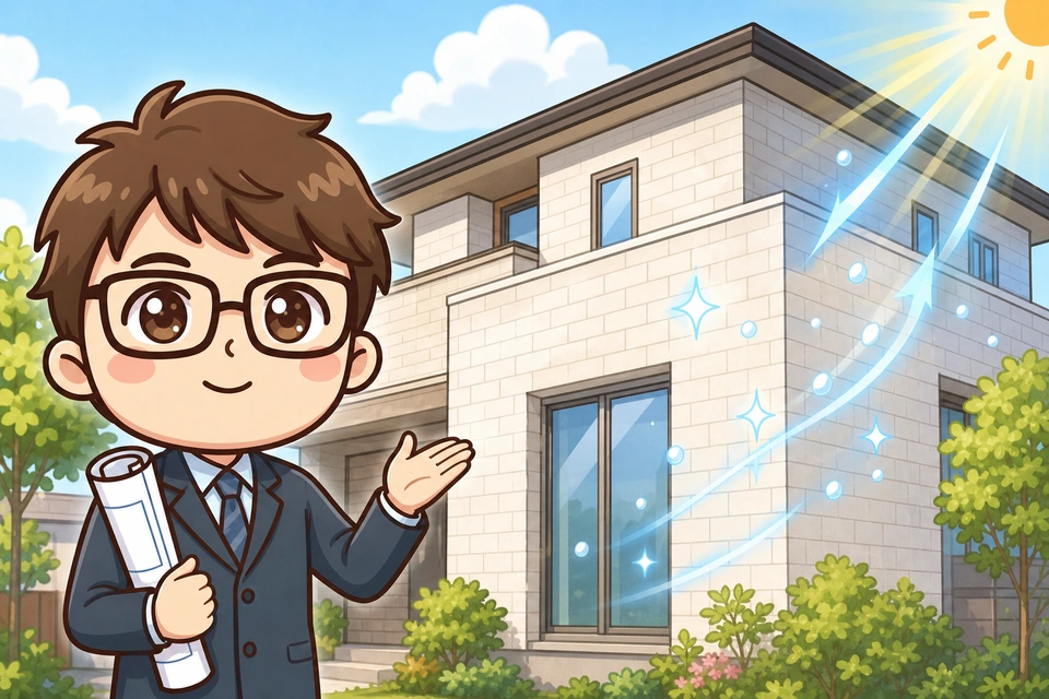 ハイドロテクトタイルとは？TOTOの光触媒でセルフクリーニングする外壁
