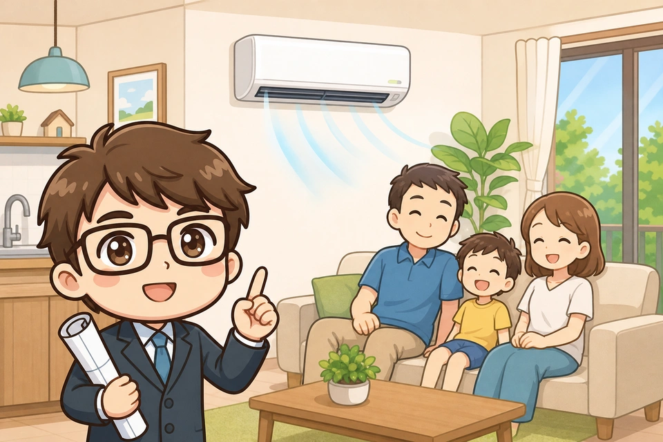 夏のエアコン運用のコツ｜「つけっぱなし」が正解の理由