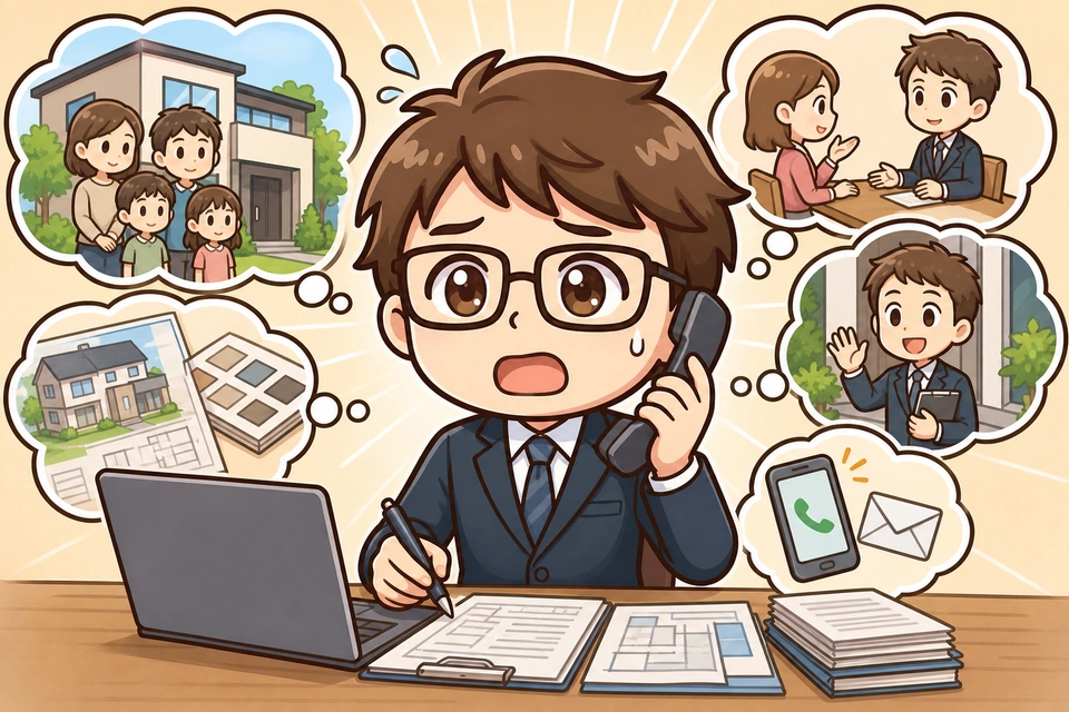 そもそもなぜハウスメーカーの営業はしつこくなるのか