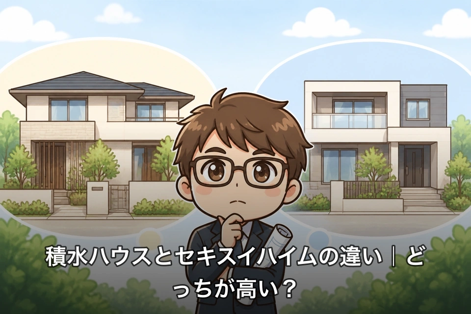 積水ハウスとセキスイハイムの違い|どっちが高い?