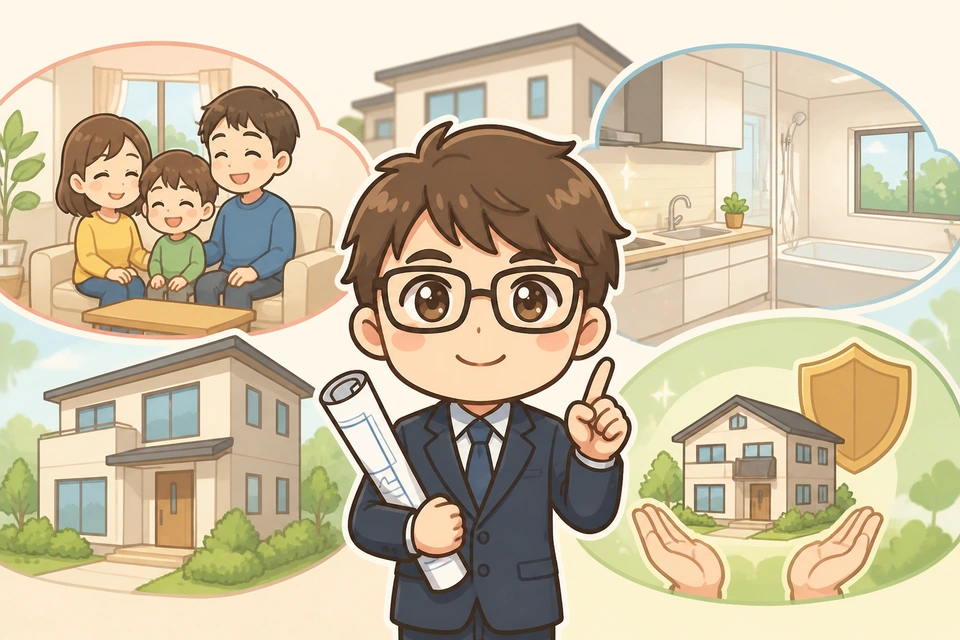 住み心地・設備・保証の違い