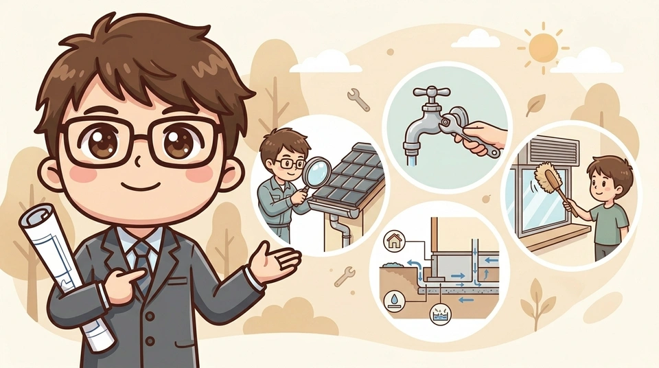 メンテナンス費用を抑える4つのコツ