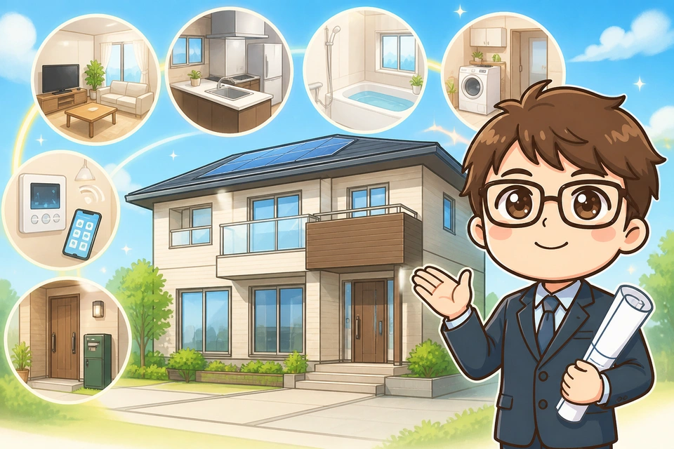 スーパーフル装備住宅とは?何が含まれる?
