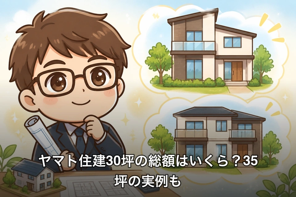 ヤマト住建30坪の総額はいくら?35坪の実例も